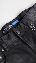 Load image into Gallery viewer, Black Gao Zipper Jean