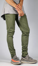 Load image into Gallery viewer, Olive Drop Crotch Pant