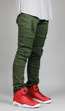 Load image into Gallery viewer, Olive Mir Moto Jean
