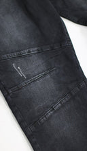 Load image into Gallery viewer, Black Gnu Zipper Jean
