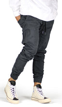 Load image into Gallery viewer, Charcoal  Drop Crotch Jogger
